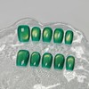 Cat Eye Press on Nails Handmade Short Oval/Square/Round False Nails