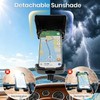 Boat Phone Holder Marine with Mount Sunshade for Bike ,Kayak,Motorcycle