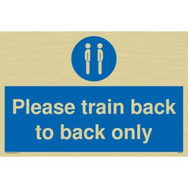 Please train back to back only