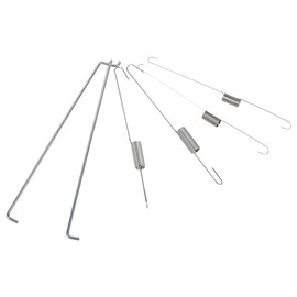 Throttle Return Spring, 2 Sets Governor Spring, Generator Parts Governor Link Rod Speed Return Spring Fuel Governor Springs Fit for GX140 GX160 GX200