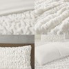 Madison Park Blair Ruched Faux Fur Comforter Set - Luxurious
