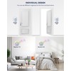 TECKNET Wireless Doorbell, 2 Transmitters 2 Receivers Door Bell Battery