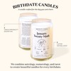 Birthdate Candles, October 2 - Libra Zodiac Scented Candles Birthday