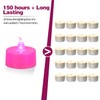 KOABY LED Tea Lights, 24 Pack Non-Flickering Flameless Tea Lights,