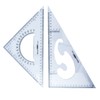 HAND 2030 Professional Drawing Graphic Triangles with 30/60 and 45/90