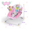 Bright Starts Pink Paradise Silla Vibradora 16732 Color 0650-Rosa