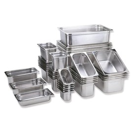 GN Container GN 1/3 32,5 x 17,5 cm, height 15 cm stainless steel