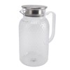 Water Pitcher with Lid and Handle 1500ml Acrylic Heat Resistant