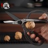 MITSUMOTO SAKARI Detachable Japanese Kitchen Scissors, Multifunctional Cooking Scissors, Acrylic