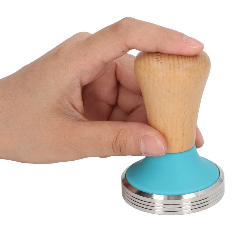 Wooden Coffee Tamper Food Grade Rustproof Easy To Clean Heavy