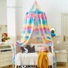 Bed Canopy for Kids, Printed Hanging Canopy for Baby Brib