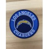 LOS ANGELES CHARGERS EMBROIDERED IRON ON PATCH 3” DIAMETER FREE SHIPPING