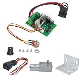 DC12V Geared Motor Turbo Worm Reduction Machinery Transmission Parts with Governor JGY37012V150RPM