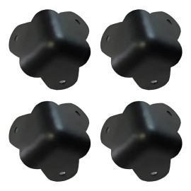 8 Esquineros De Metal Chico Para Bafle Modelo 045-868