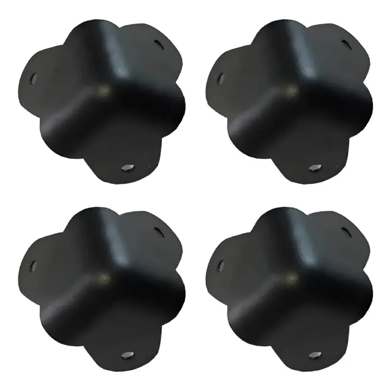8 Esquineros De Metal Chico Para Bafle Modelo 045-868
