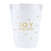 Santa Barbara Design Studio Reusable Plastic Party Cup Pack Gold