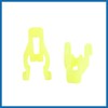 A ABSOPRO 20 Pcs 21mm Long 9mm Hole Plastic Rivet