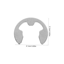 ABOOFAN Stainless Steel Circlip Retaining Rings Assortment Washer Mechanical Applications Multiple Stainless Steel for Long Term Use