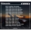 Rexka 30pcs Front & Rear Door Trim Panel Clips for