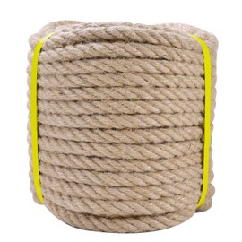 LZ.MZXU Jute Rope 10M/15M/20M String Garden Twine for Outdoor Use, Decorating，DIY Arts Bundling Crafts