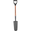 Forestry Suppliers Solid Shank Drain Spade/Sharp Shooter Shovel, 14" Blade,