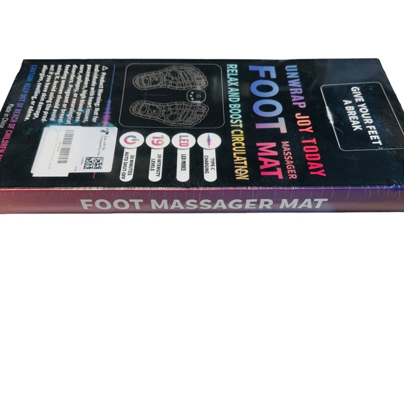 Joy Unwrap Joy Today with Foot Massager Mat Relax and