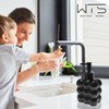 Glass Soap Dispenser with Rust Proof Pump, 12oz Refillable Hand
