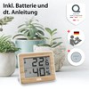 ADE Digitales Thermometer und Hygrometer für innen | Luftfeuchtigkeitsmesser |