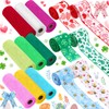 Yuefunny 15 Rolls St. Patrick's Ribbon 9 Rolls Deco Mesh