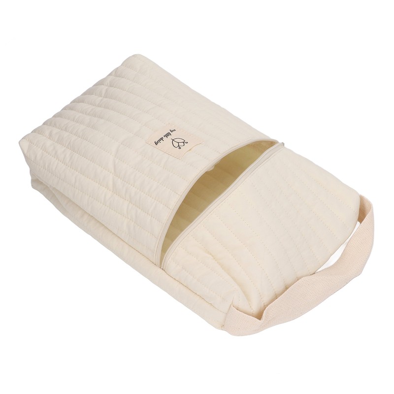 Diaper Bag Organizing Pouch Exquisite Portable Handheld Large Capacity Cotton