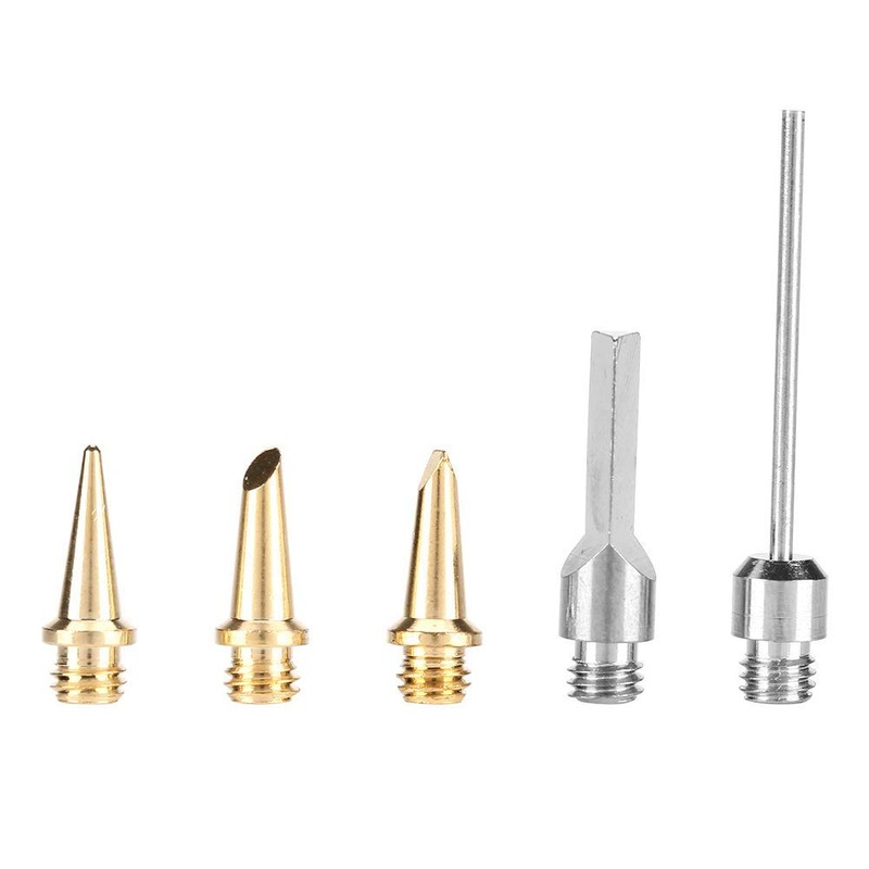 5 Pieces Gas Soldering Tips Electric Foam Cutter Soldering Tips