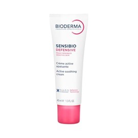BIODERMA, Crema Facial Hidratante, Sensibio Defensive, Fortalece la Barrera Cutnea, para Piel Sensible, 40ml