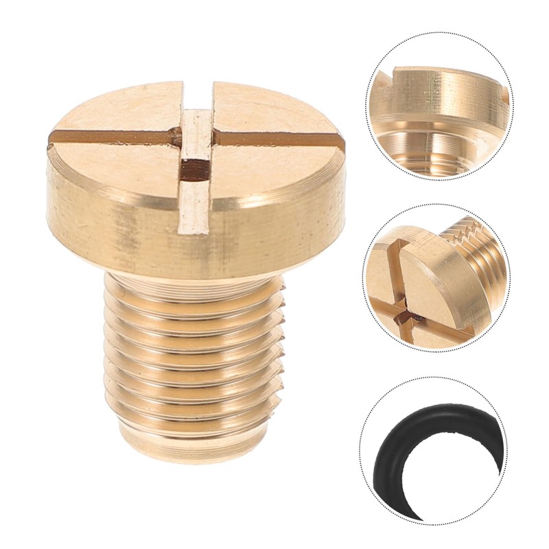 CHILDWEET 2pcs Coolant Air Bleeder Screw for Design Easy to