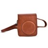 Soft Protective Camera Case Bag PU Leather Adjustable Decorative Portable