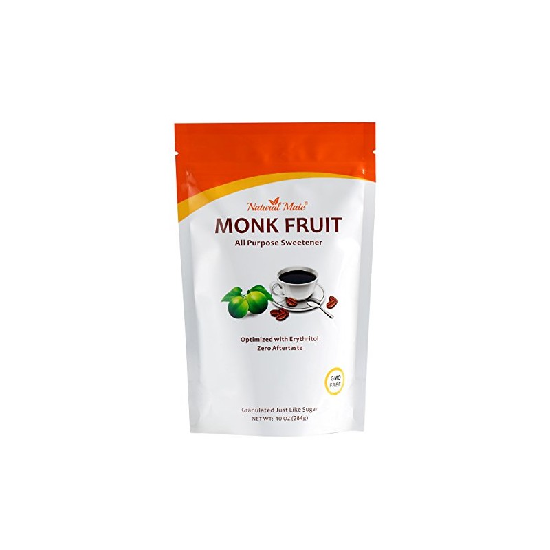 Natural Mate Monk Fruit All Purpose Sweetener with Erythritol 2x