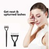 WANGCL 3 Pieces Eyelash Comb Curlers with Comb Cover Bow