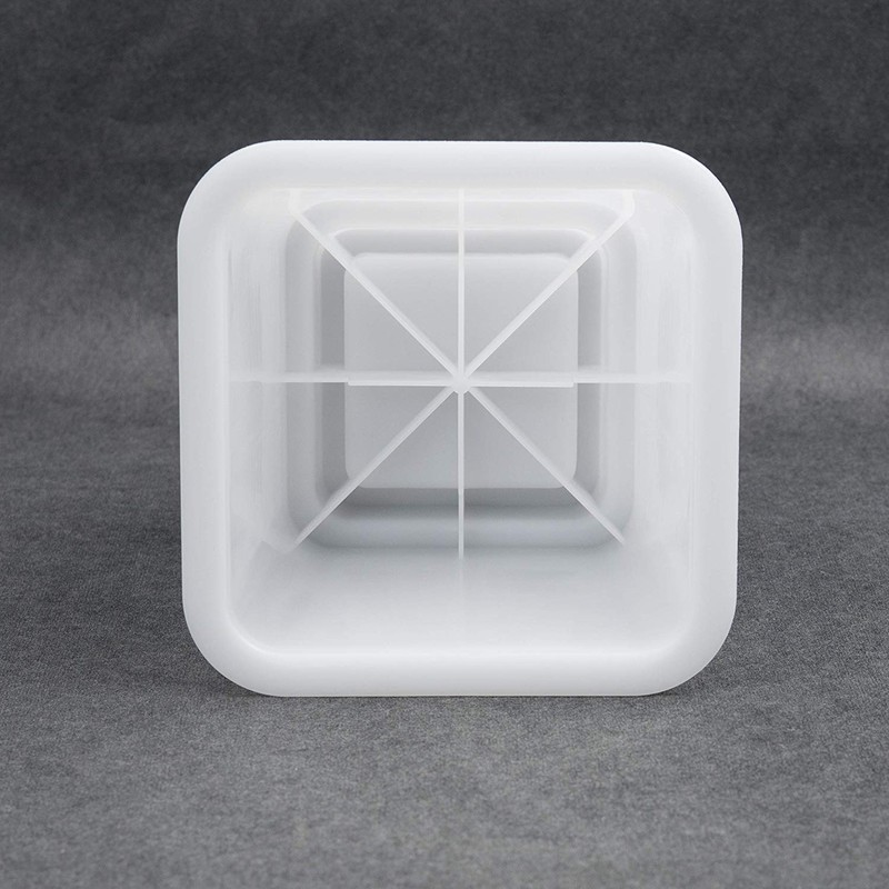 HomeRoots 3" 5" Or 8" White Adjustable Bed Risers Or