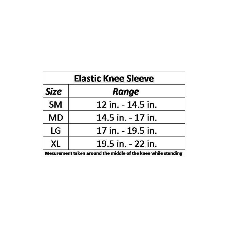 iGO i-97105 Elastic Knee Sleeve, Medium