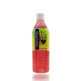 Aloevine Aloe Vera Drink (Grape, 16.9 oz 20 Pack)