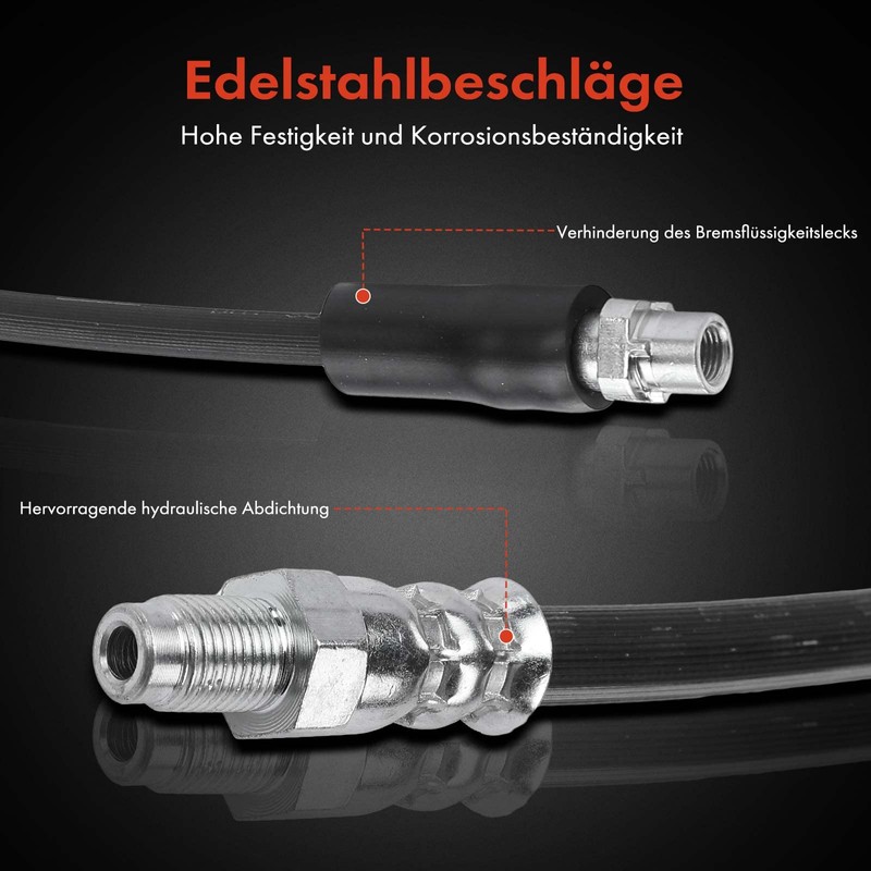 Frankberg 1 x Brake Hose Front Left or Right Compatible