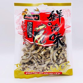 Ikan Bilis Medium Dried Anchovies with Head On for Snacking, Cooking, Side Dishes 100g by Jeeny's