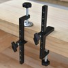 F Clamps Set,2-Pack 5.5" Clamp/Spreader, Quick-Change F Clamp,Bar Clamps with