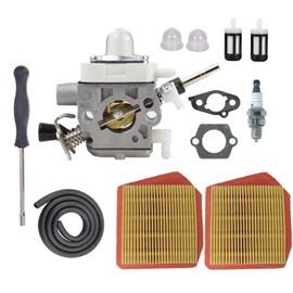 FS240 FS260 Carburetor Carb Kit for Stihl FS240C FS240R FS240RC FS260C FS260R FS260RC FS360C FS410C Replace OEM 4147 120 0625 41471200625 4147-120-0625
