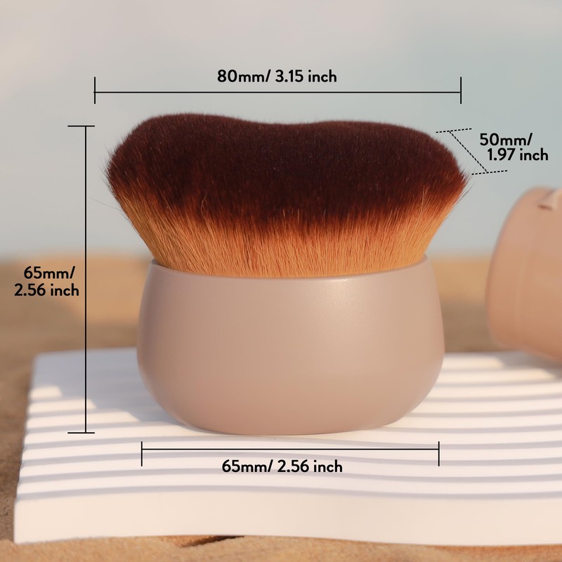 Big Self Tanner Brush, Self Tan Applicator, Body Makeup Brush