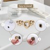 SKYPIA 4 Pcs Sink Overflow Ring Set Bathroom Accessary Kitchen