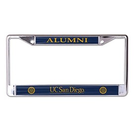 UC San Diego Alumni Chrome License Plate Frame