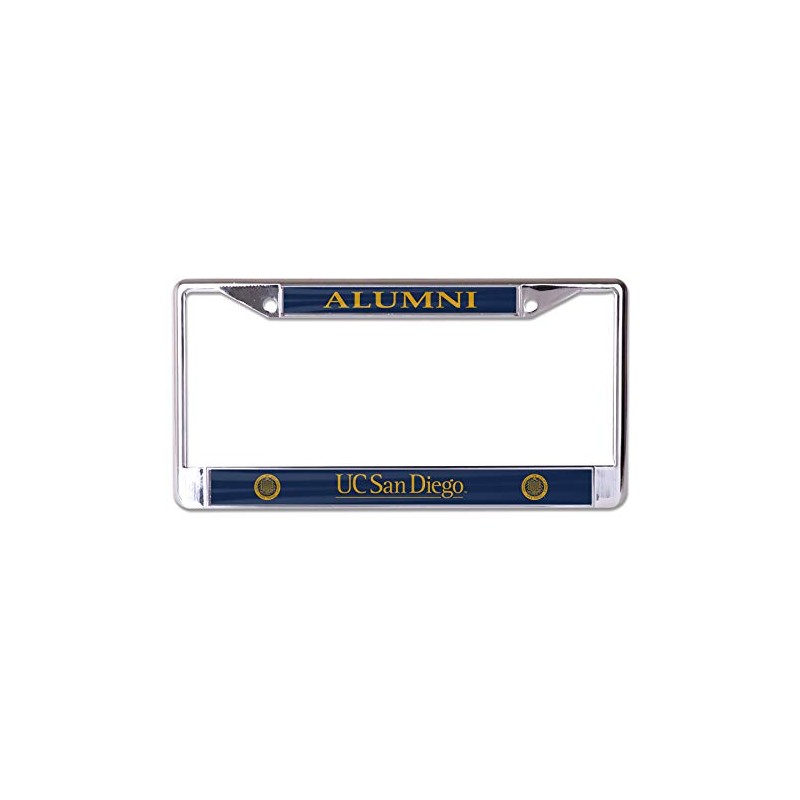UC San Diego Alumni Chrome License Plate Frame