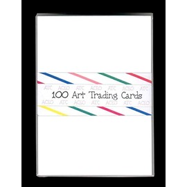 500 Blank White ACEO ATC Artist Trading Cards ~ Drawing CARDSTOCK