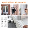 Brush Weather Stripping,0.35inx33Feet,Soundproofing Door,Window Insulation Seal,Energy Saver, Dust Proof, Adhesive