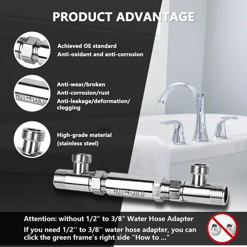 ZAIGANMA Sensor Valve fit for Watts Instant Hot Water Recirculating